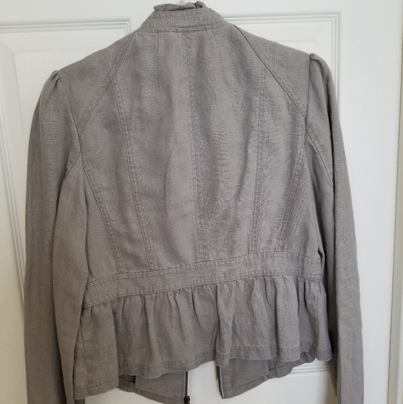 INC Linen Jacket - Picture 3 of 5